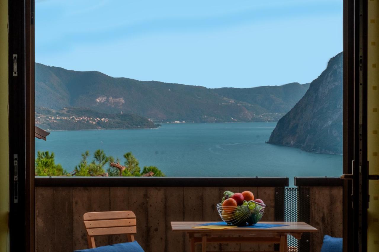 Happy Guest Apartments - Lake Panorama & Pool Riva di Solto Eksteriør bilde