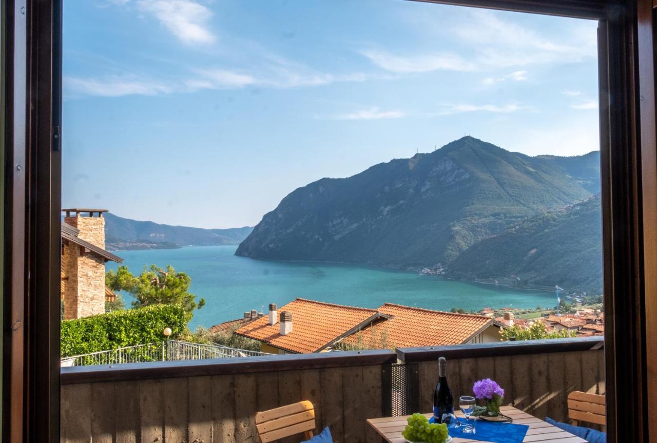 Happy Guest Apartments - Lake Panorama & Pool Riva di Solto Eksteriør bilde